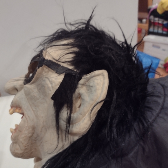 Vtg Latex Rubber Adult Halloween Costume Mask Dracula Vampire Realistic Scary. - Picture 3 of 10